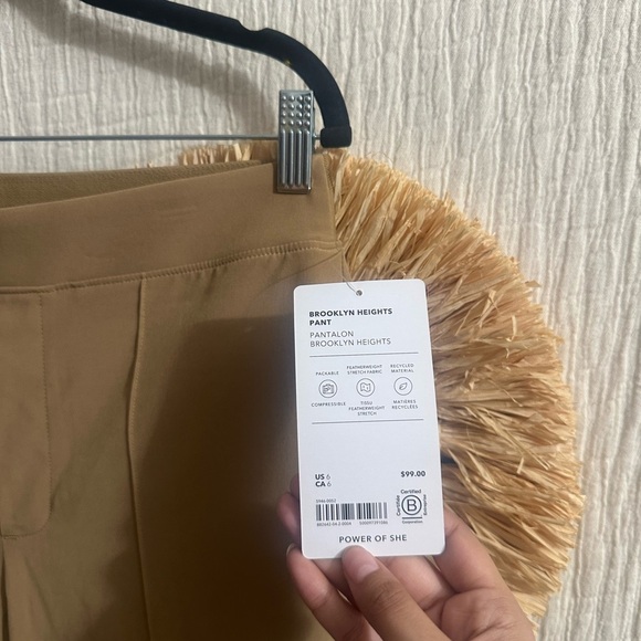 Athleta NWT Brooklyn Heights High Rise Pant Sz 6 - Picture 5 of 7